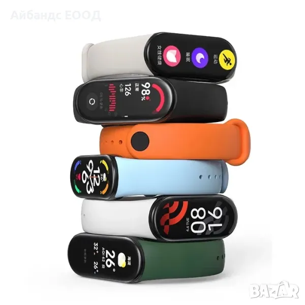 Силиконова каишка за Xiaomi MiBand 8, снимка 1