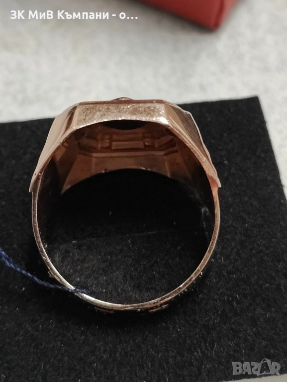 Руски златен пръстен 10.2гр 14К 65размер , снимка 1