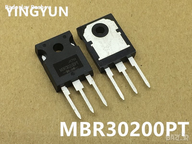 MBR30200PT C0 TO-247  Schottky Barrier Diodes 30A,200V, снимка 1