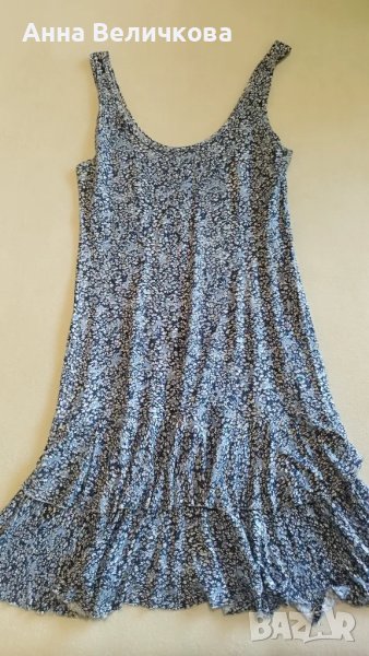 Лилава рокля за лятото, снимка 1