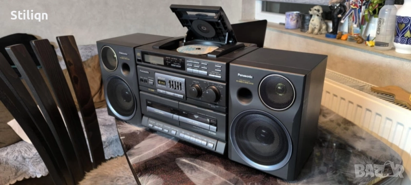 Голям касетофон Panasonic,много тежък,много добро състояние!, снимка 1