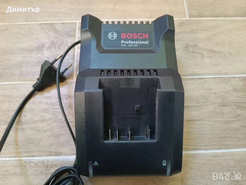 Bosch GAL 18V-40 употребявано зарядно, снимка 1