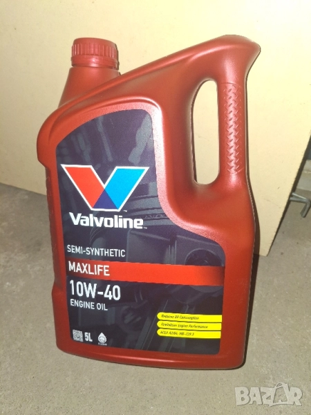 Моторно масло VALVOLINE MAXLIFE 10W-40 5л., снимка 1