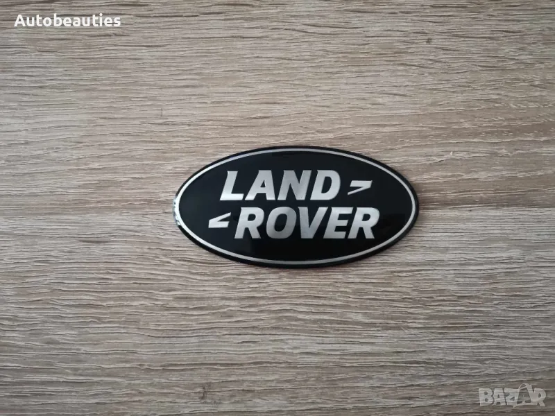черна предна емблема Land Rover, снимка 1