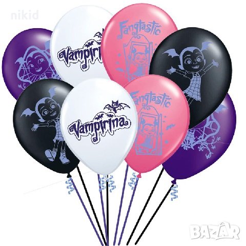 Vampirina Вампирина латекс балон парти рожден ден, снимка 1