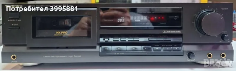 Стерео касетен дек Technics, mod. RS-BX404 PXS cap. 
, снимка 1