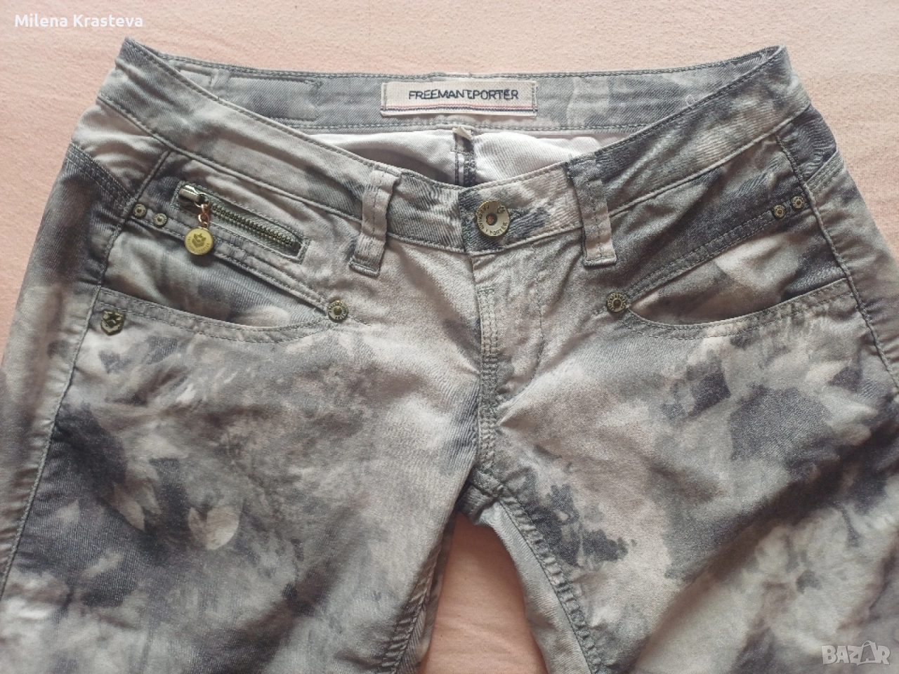 Ластични дънки FREEMAN T. PORTER, снимка 1