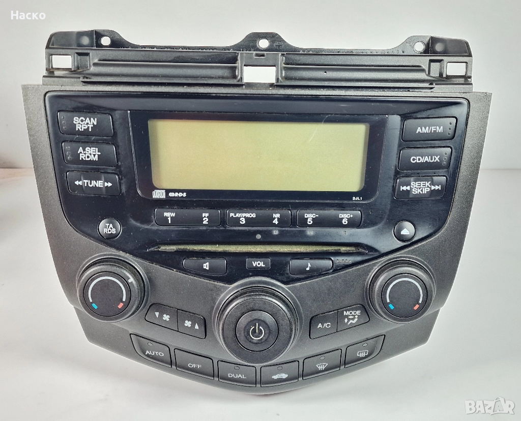 Радио СД Radio CD Honda Accord 7 VII Хонда Акорд 2003-2008 39050-SEF-G520-M1, снимка 1
