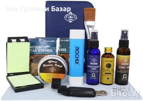 Нов Китарен ремонтен комплект – почистване, поддръжка и аксесоари, снимка 1