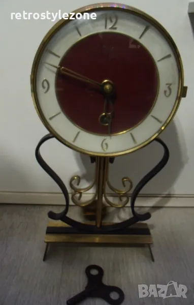 № 7818 стар настолен часовник  - Orfac, снимка 1