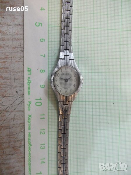 Часовник "Luch" с верижка дамски съветски работещ - 8, снимка 1