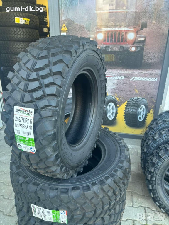 4x4 офроуд гуми 235/70R16 MALATESTA KOBRA N/T , снимка 1