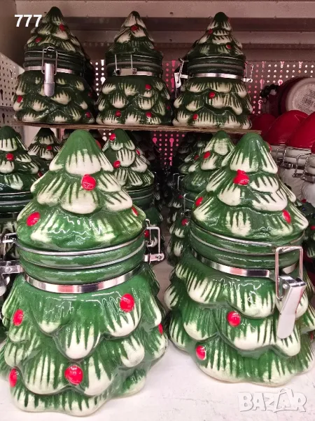 коледни буркани,  чинии , салфетници , снимка 1