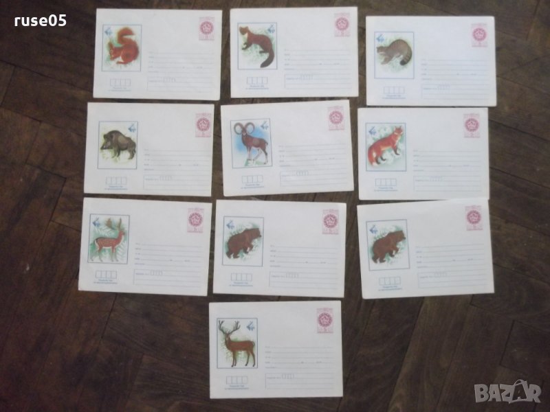Лот от 10 бр. пощески плика, снимка 1