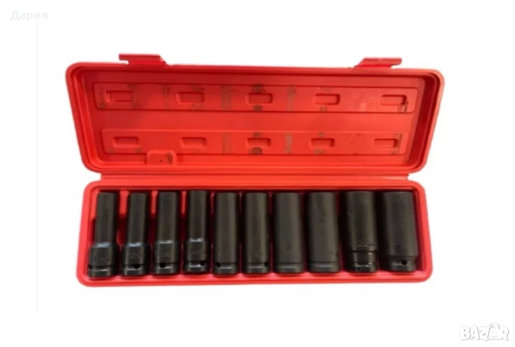 Комплект ударни вложки от 10, 27, 35 части(1/2) ОТ 10 - 24 мм., снимка 1