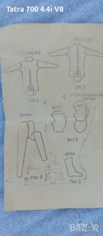Ссср,Нов Неопренов Хидро Костюм за гмуркане.С Документи , снимка 1