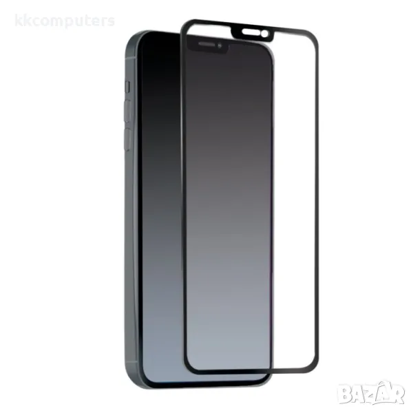 Full Glue NEW Gorilla Стъклен screen protector /Черен/ за iPhone 12 Pro Max 6.7 Баркод : 455790, снимка 1