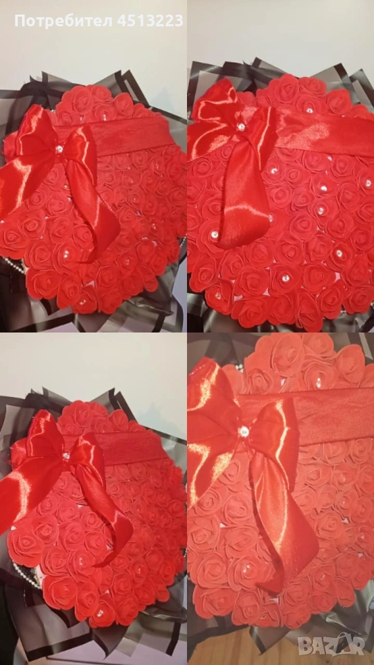 Букет от вечн рози , снимка 1