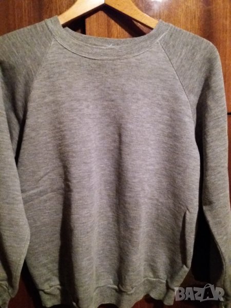Блуза сива реглан ръкав размер М, снимка 1