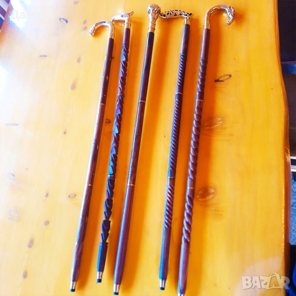 Бастуни луксозни от бронз., снимка 1