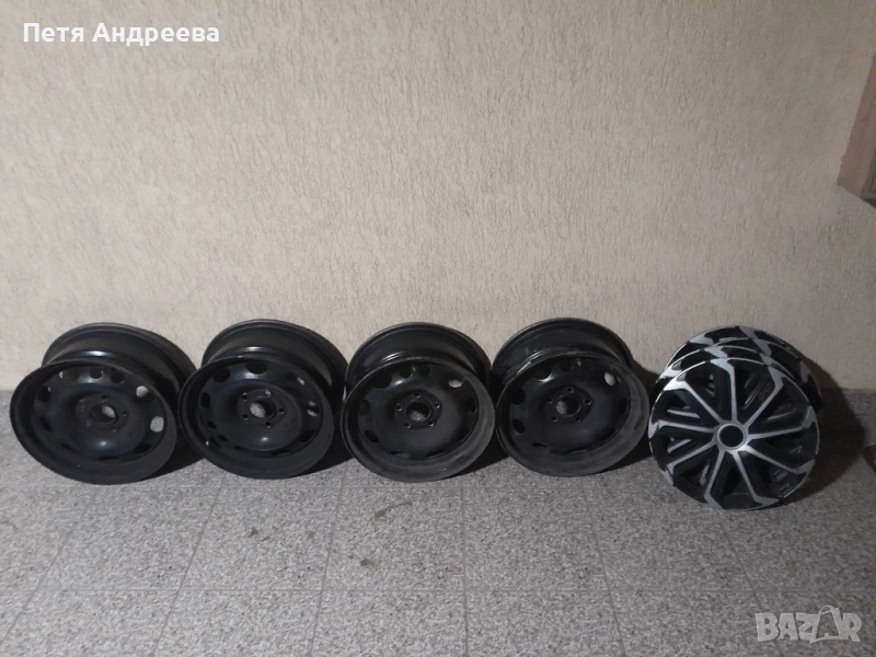 Железни джанти за Опел Астра 15 цола - 4 броя, снимка 1