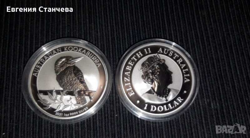 инвестиционно сребро 1 унция различни дизайни, снимка 1