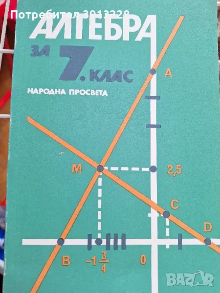 Алгебра за 7 клас , снимка 1