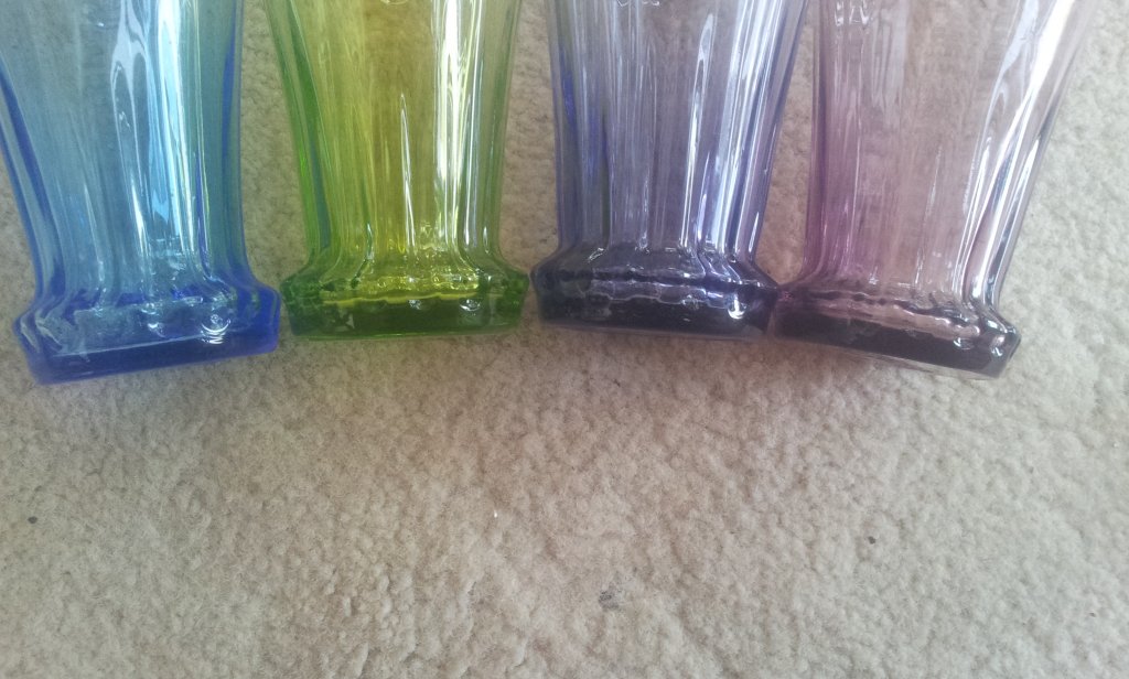 Цветни чаши Кока Кола различни от един сет 7 бр в Колекции в гр. Перник -  ID33555999 — Bazar.bg