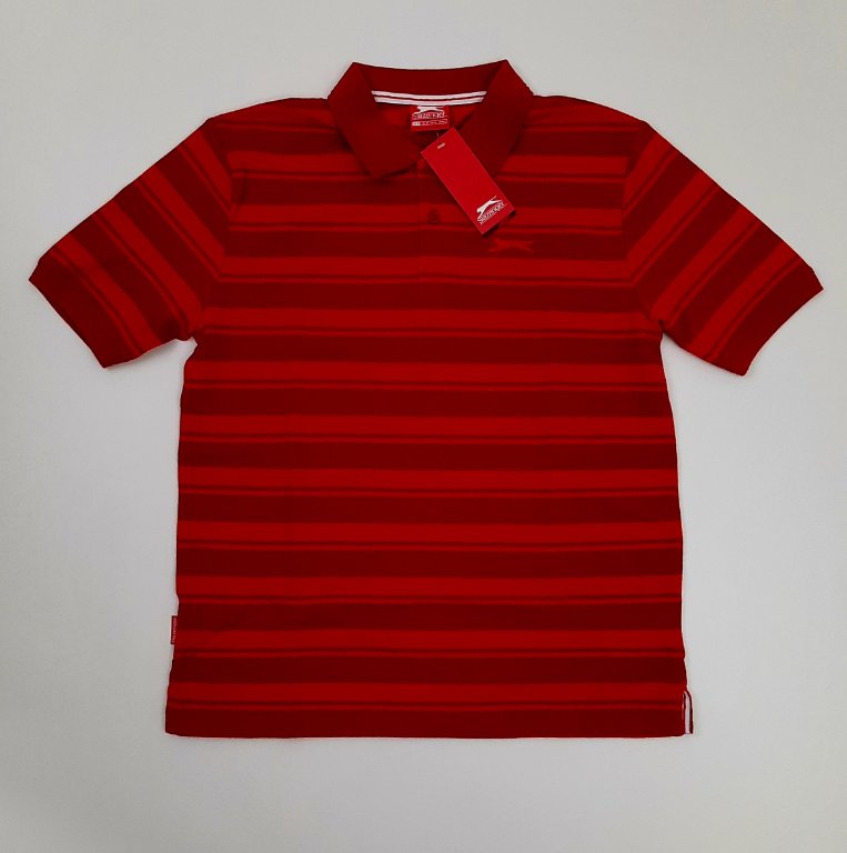 Slazenger Pique YD Polo - Мъжка тениска с яка, размери M и L. в Тениски в  гр. Русе - ID40021842 — Bazar.bg