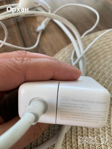 MagSafe 2 зарядно 45w, снимка 3 - Лаптоп аксесоари - 44875160