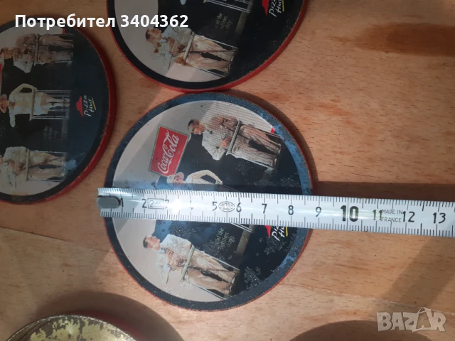 Coca Cola Кока Кола стари колекционерски подложки за чаши, снимка 6 - Антикварни и старинни предмети - 51132398