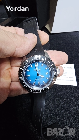 EDOX SKYDIVER NEPTUNIAN, снимка 5 - Мъжки - 52878455