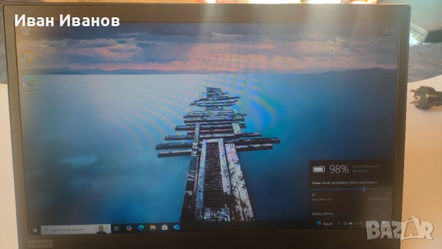 Лаптоп LENOVO THINKPAD T590 /15.6"/I5-8265U/8GB/256GB SSD/FullHD/HDMI, снимка 15 - Лаптопи за работа - 51658834