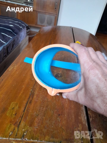 Стар шнорхел и очила за плуване,водолазна маска #2, снимка 4 - Други ценни предмети - 53286111