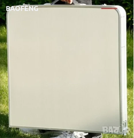 Нови Компект Сгъваема Маса и 4 Стола Malatec от алуминии ULTRA от вносител , снимка 11 - Къмпинг мебели - 50481150