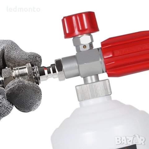 Пенообразувател с дюза за пяна водоструйката  Парксайд  Керхер Бош дюза водоструйката, снимка 4 - Други инструменти - 40713942