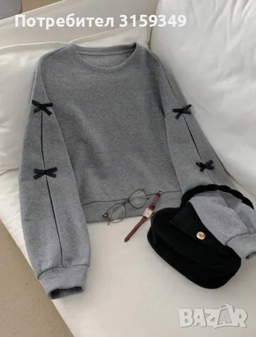 Блуза с панделки