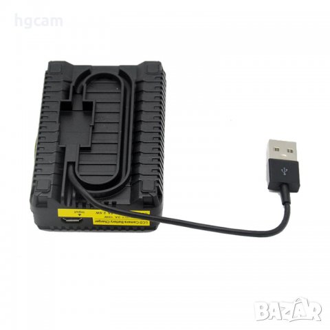 Зарядно за GoPro Hero 3/3+, За батерии AHDBT-201/301/2, LCD дисплей, USB кабел, Двойно, снимка 5 - Батерии, зарядни - 27843774