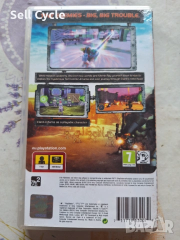 ✅ИГРА ЗА PSP RATCHET & CLANK: SIZE MATTERS❗, снимка 3 - Игри за PlayStation - 53241360