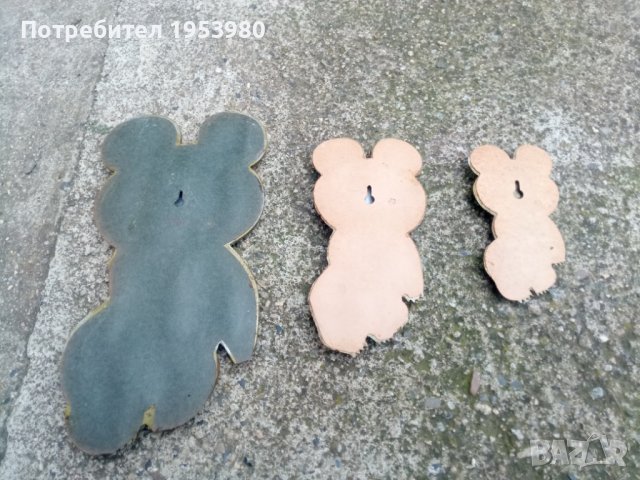 Алуминиеви мечета миша мечето Миша, снимка 7 - Антикварни и старинни предмети - 40849385