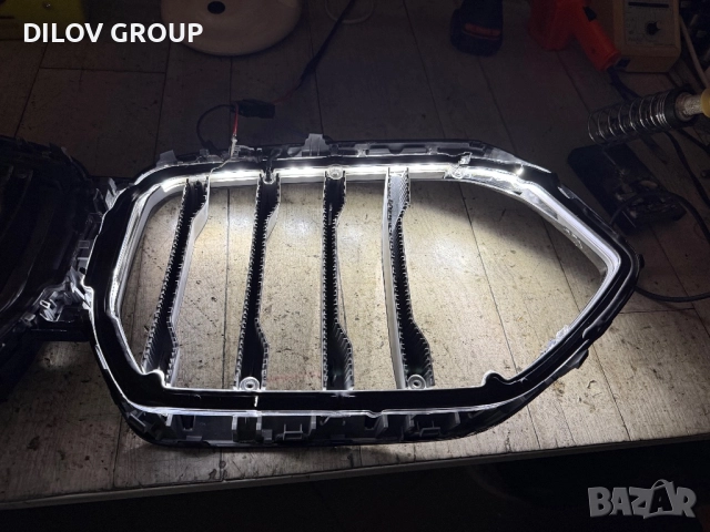 Решетка BMW X6 G06-LED SHADOWLINE | Светеща, снимка 5 - Части - 47531079