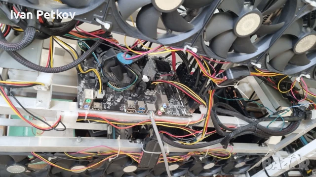 11x 580 8GB Mining Rig Копачка за криптовалути, снимка 3 - Друга електроника - 50742902