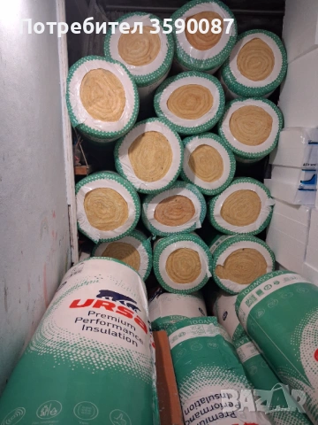 Стъклена минерална вата 100мм, снимка 4 - Строителни материали - 53297464