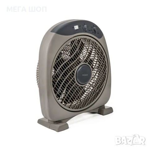 Подов вентилатор Muhler SMX-1235 – 12'', 35W, с бокс и таймер за удобен контрол, снимка 6 - Вентилатори - 51285841