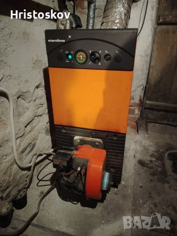 Водогреен котел Starclima , снимка 2 - Отоплителни печки - 53465463