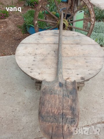 Стара дървена лопата за пещ,или за декорация, снимка 5 - Други ценни предмети - 40304135
