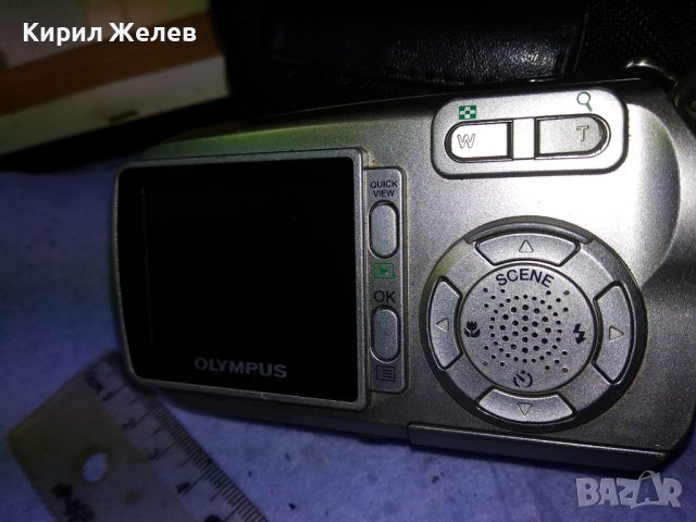 OLYMPUS 4.0 MEGAPIXELS MADE in JAPAN Стар ДИГИТАЛЕН ФОТОАПАРАТ ОЛИМПУС с МАРКОВ КАЛЪФ Targus 40766, снимка 14 - Фотоапарати - 43496750