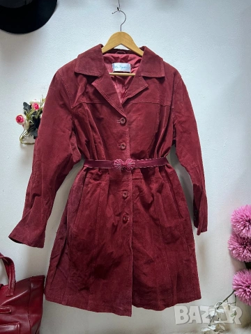    Манто ula popken , естествена кожа