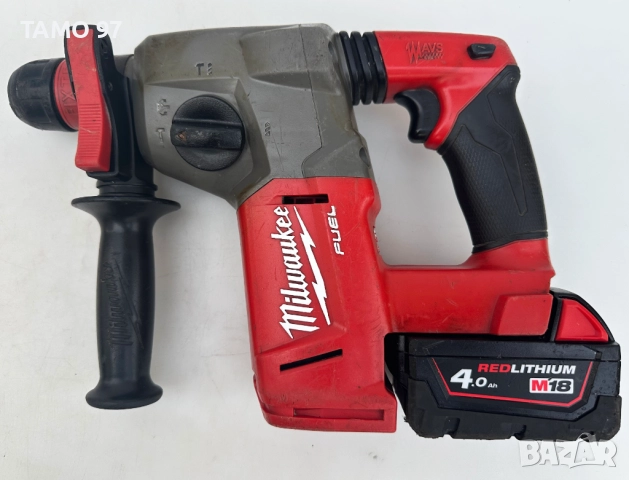 Milwaukee M18 CHX - Безчетков акумулаторен перфоратор 2x18V 4.0Ah, снимка 2 - Перфоратори - 52979645