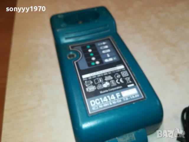 MAKITA DC1414F BATTERY CHARGER-ВНОС SWISS 2901241646, снимка 2 - Винтоверти - 44032140